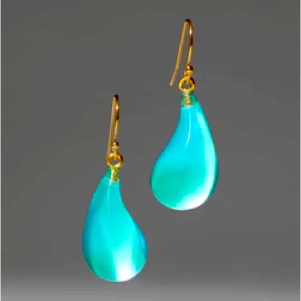 Alexis Bittar lucite dew drop opal